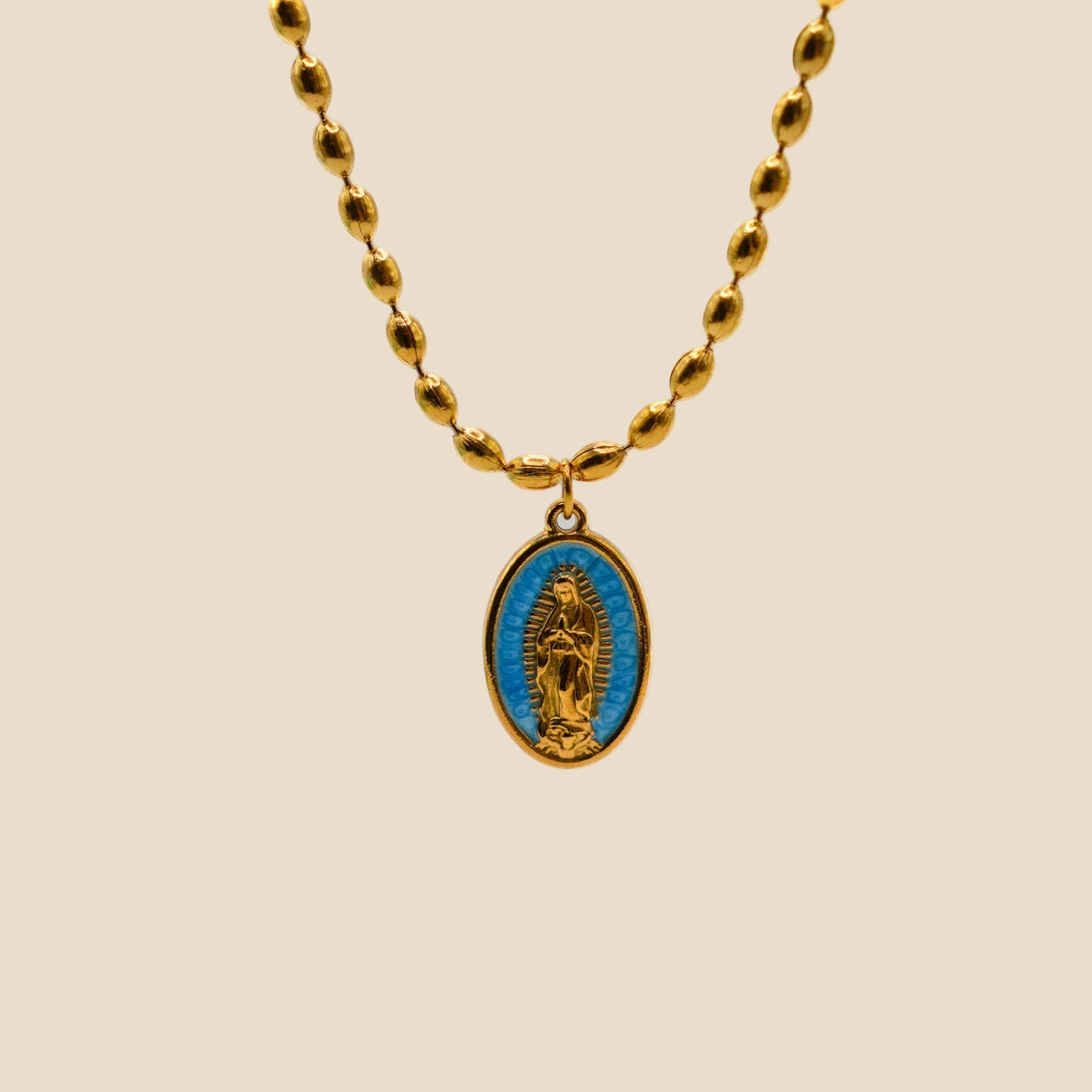Guadalupe Medallion Necklace